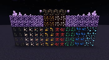 Glowing Emissive Ores - Pixel Perfection Legacy