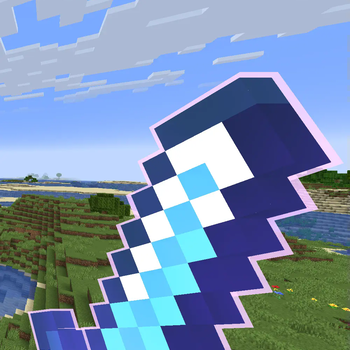 Glowing Flaming Sword