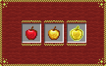 Glowing Golden Apples