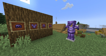 Heavy Mauveine armor