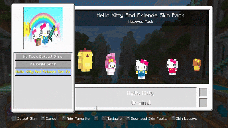 Baby Kitty And Friends Skin Pack