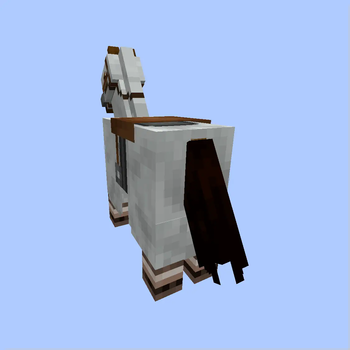 PDB3D's Horse Leather Armor Cloak - FreshAnimations