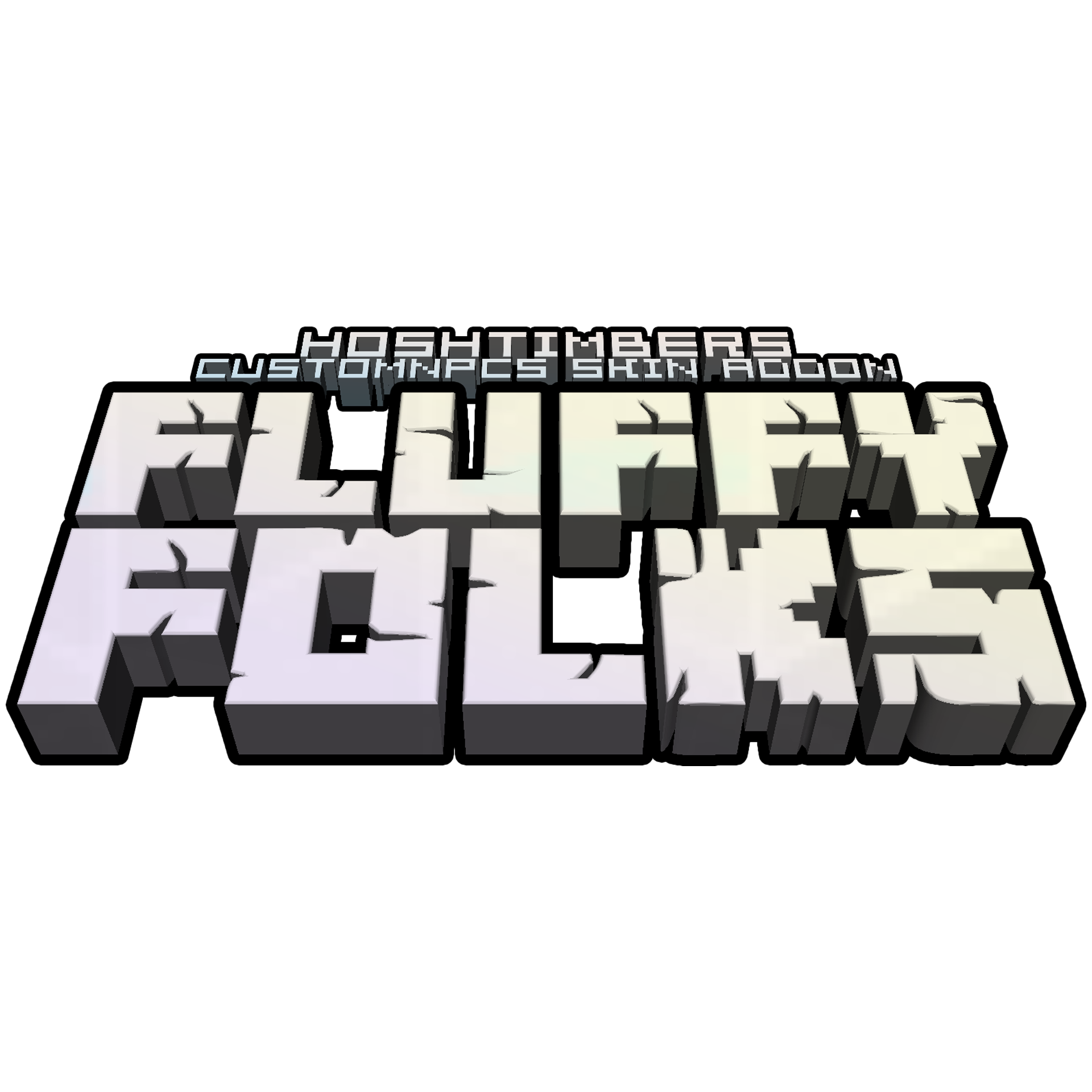 Hoshtimber's Fluffy Folks CustomNPCs Skin Addon
