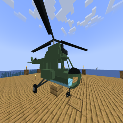 Версии [Immersive Aircraft] Gyrodyne to MI-2 helicopter — Minecraft ...