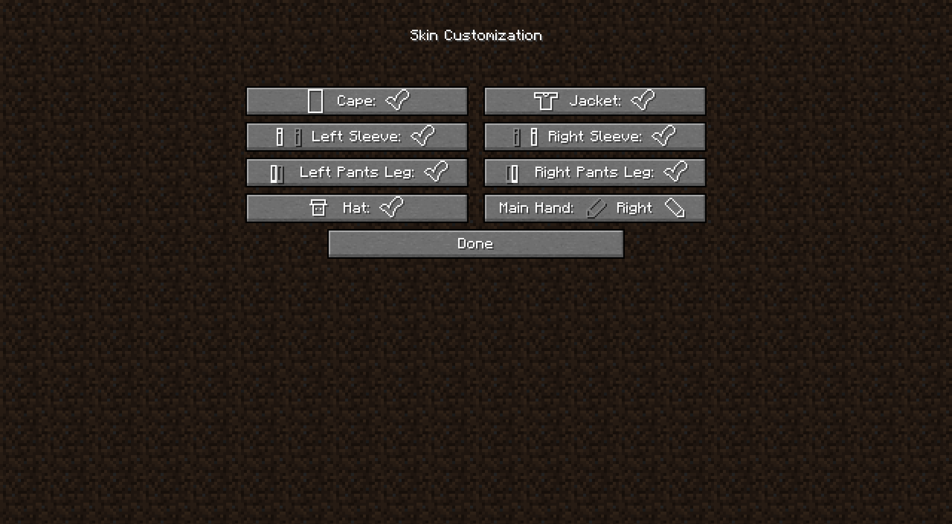 Icons - Simple Menus