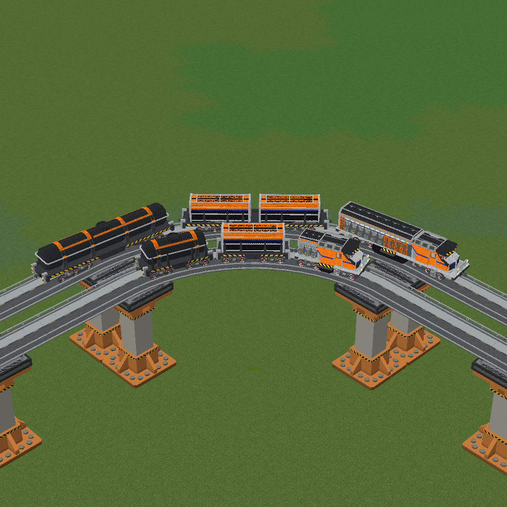 Space Pioneers 3-Meter Gauge - Immersive Railroading