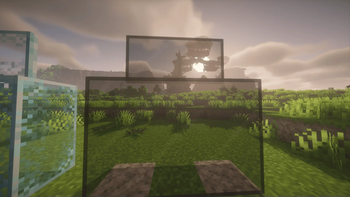 Immersive Weathering Connected Glass