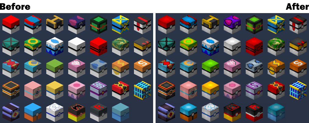 Improved Pokecubes