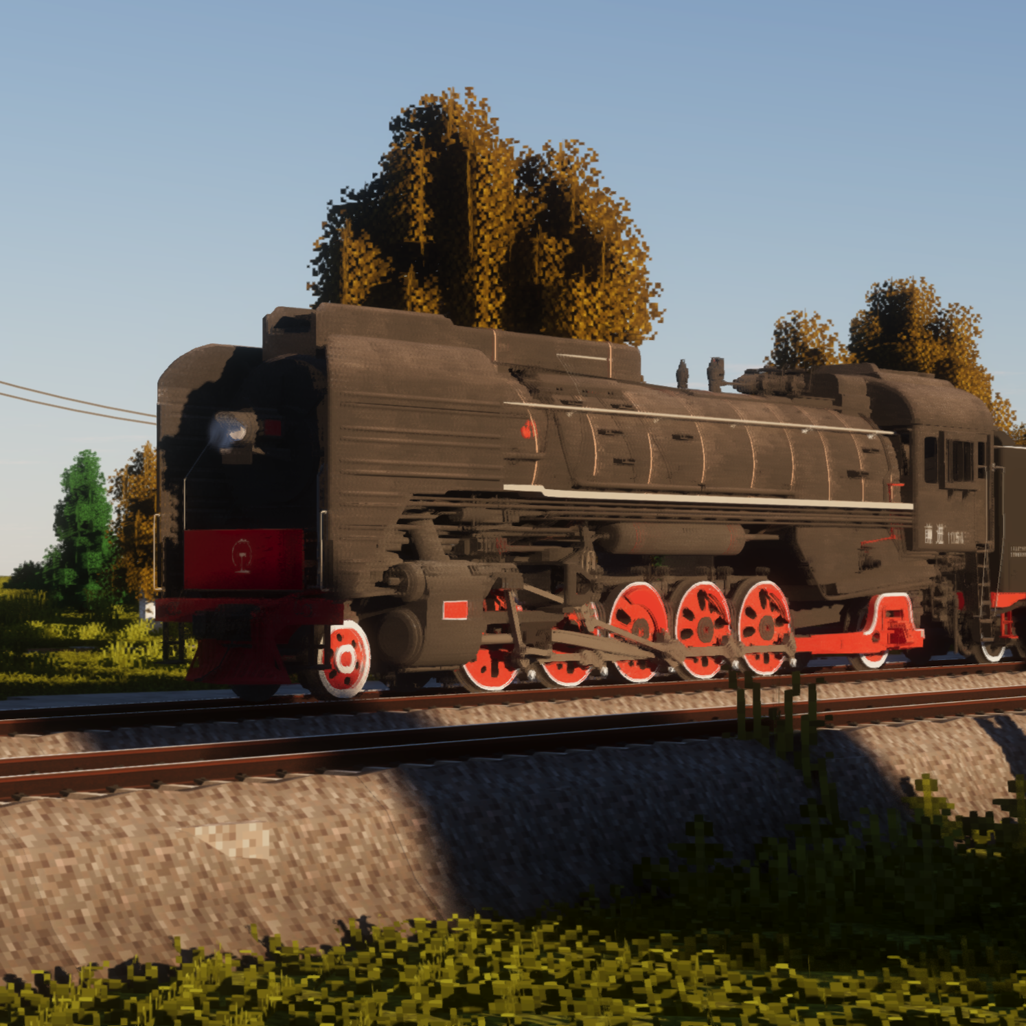 [IR/Immersive Railroading]QJ Class steam locomotive