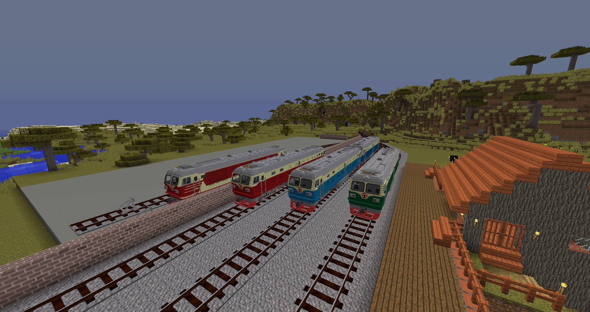 IR Voxel Chinese Train Pack