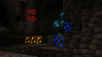 javier's Glowing 3D Ores