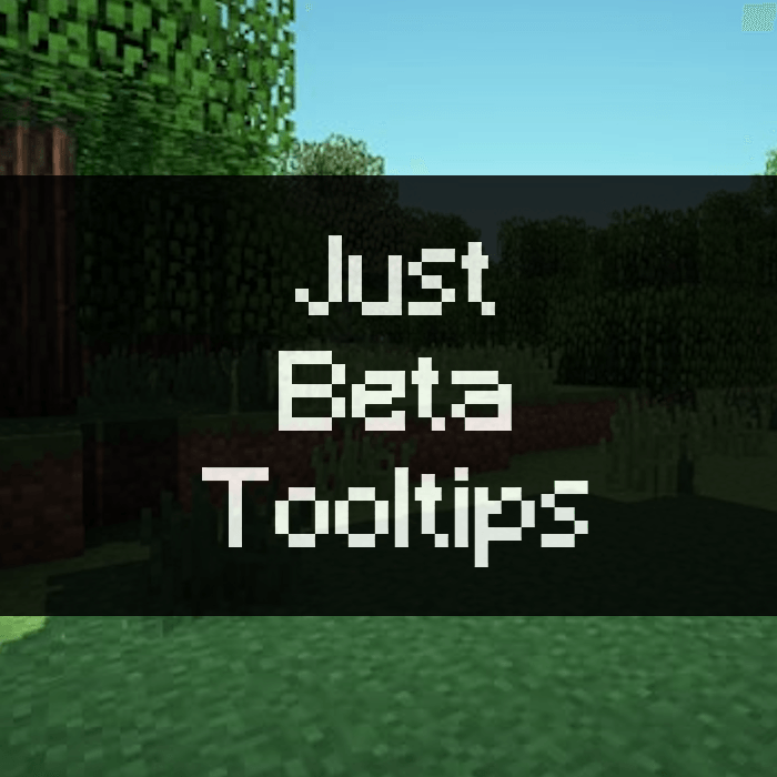 Just Beta Tooltips