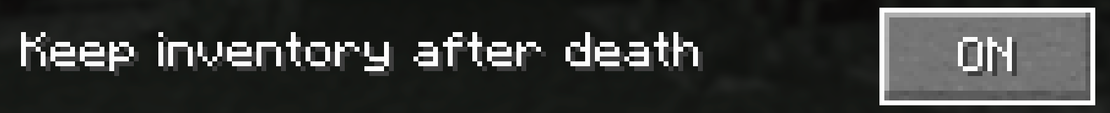 Keep Inventory On - Better Enhanced Gameplay