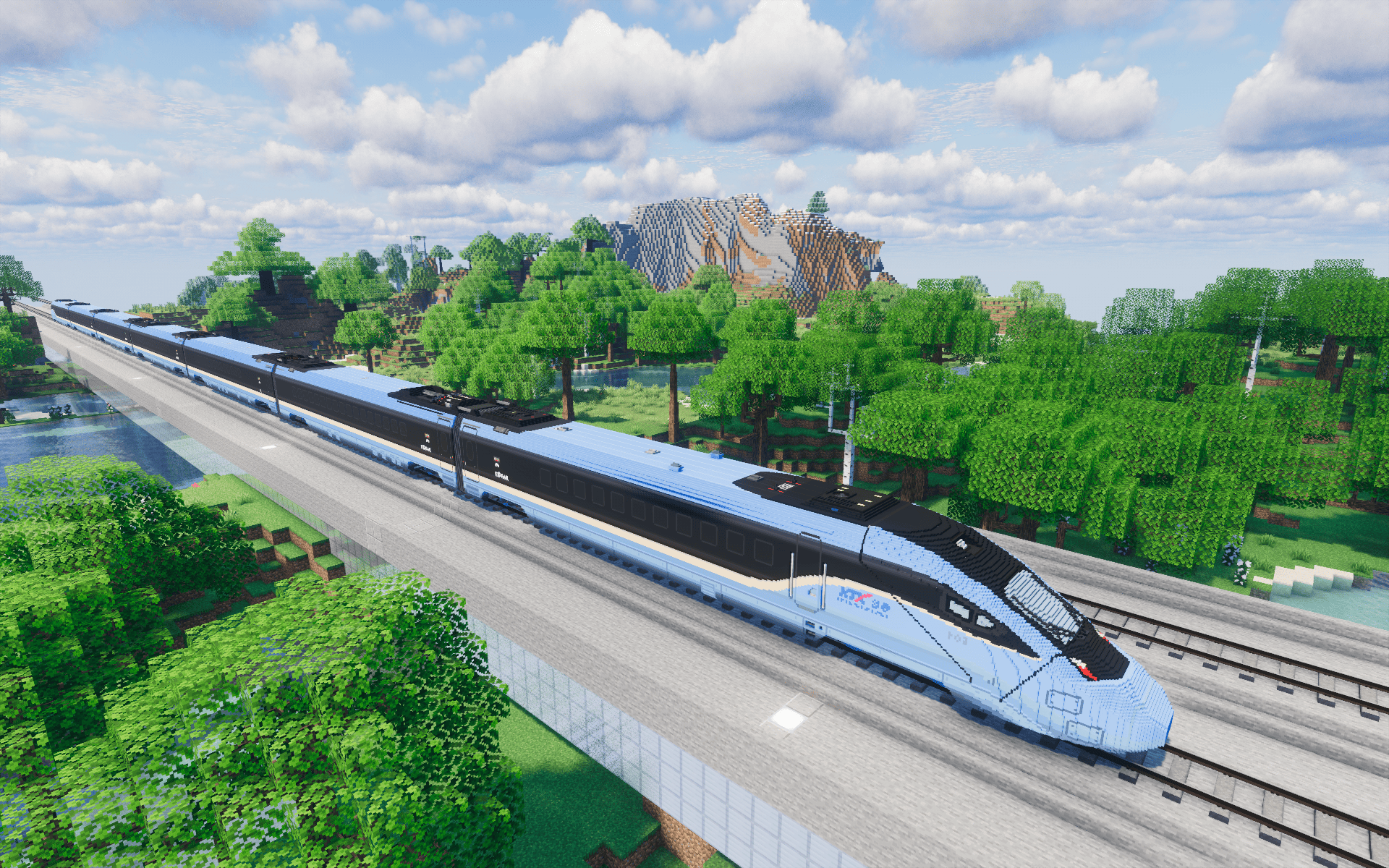 Korea Voxel Train Pack