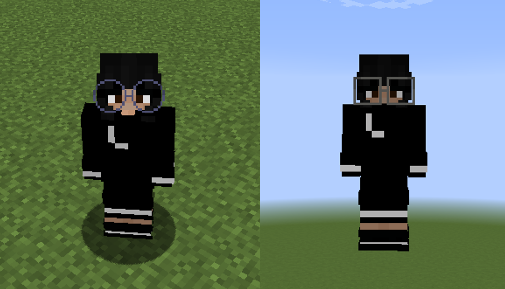 Leatherless Armor and Glasses