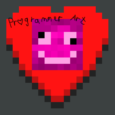 Love and Hugs Programmer Art