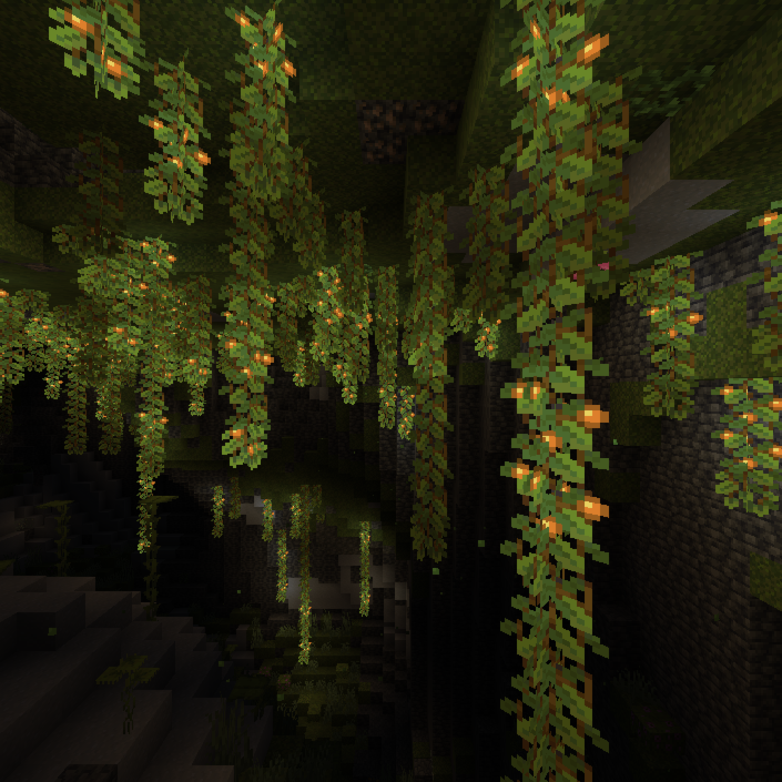 Lush Cave Panorama