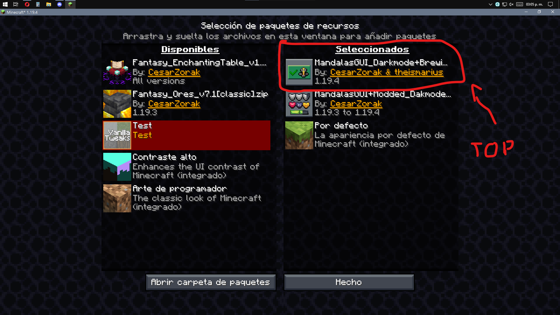 Mandala's GUI - Add-Ons