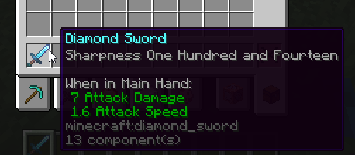 More Enchantment Level Display-English word and Not Unit
