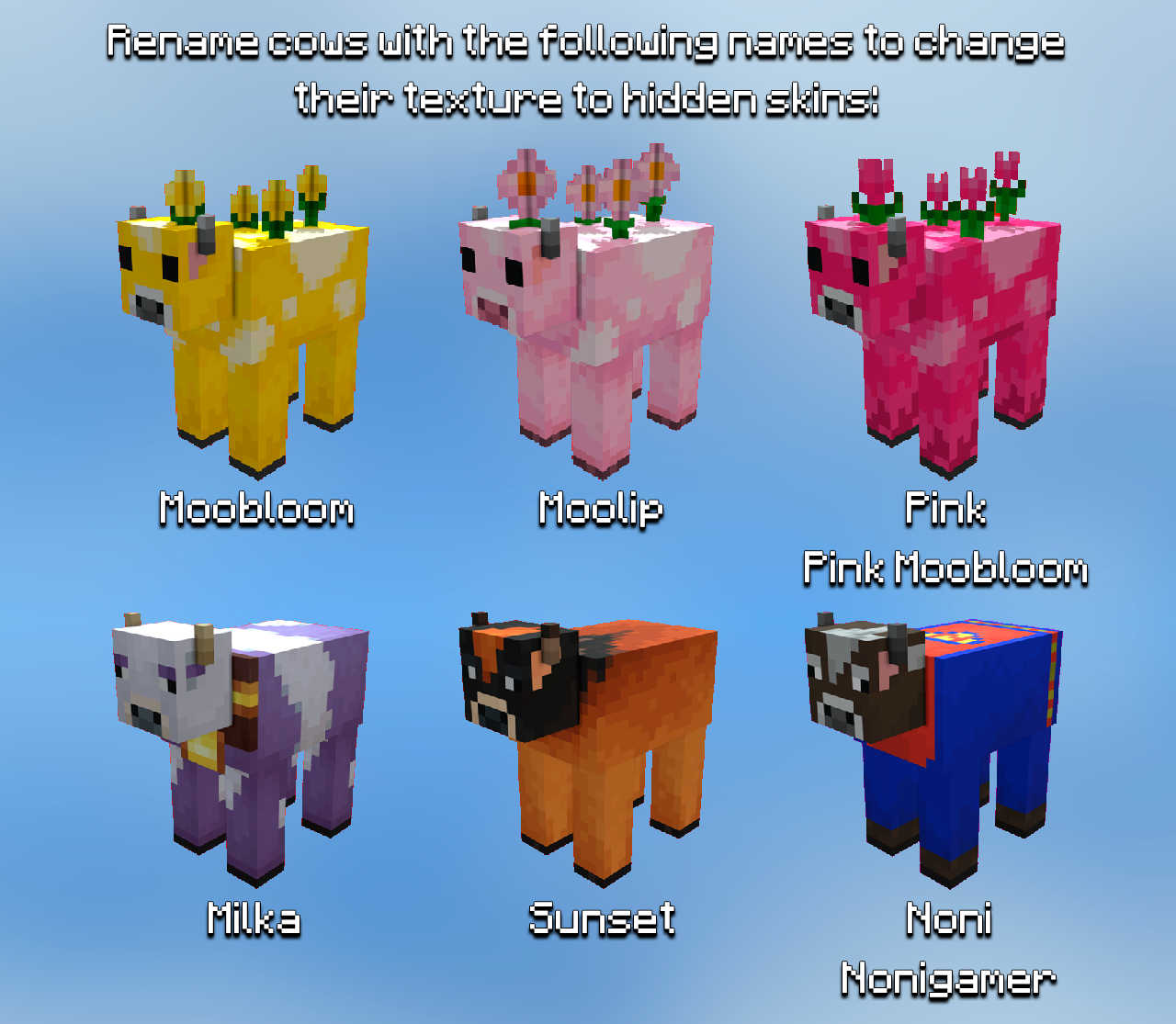 More Cow Variants