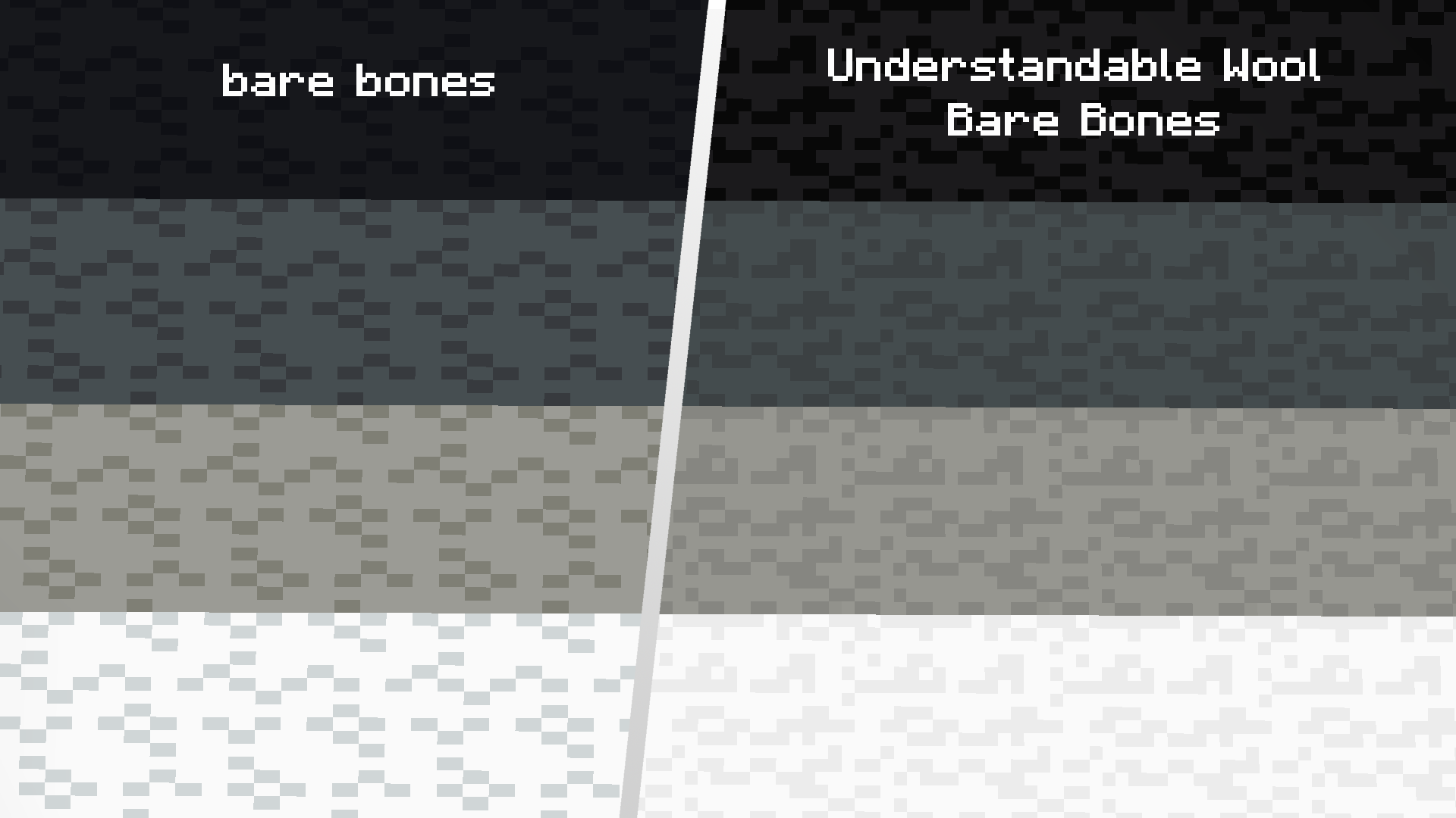more details bare bones