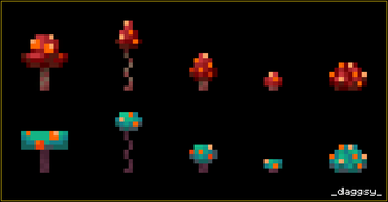 More Nether Fungi