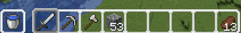 more transparent hotbar(white)