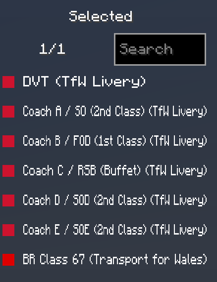 [MTR4] TfW Mark 4 Set