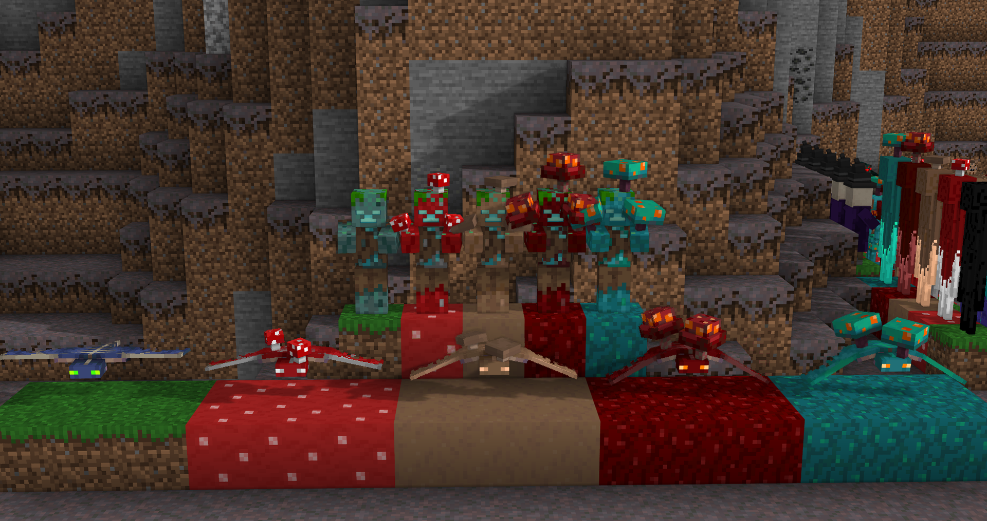 Mushified Mobs