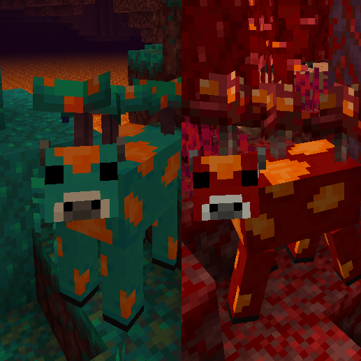 Nether Mooshroom Variations