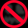 No carved pumpkin blur