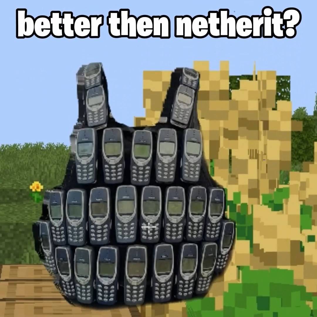 Скачать Nokia Armor - Chest — Minecraft Ресурспаки — MetaMods