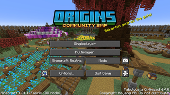 OCSMP Title Screen