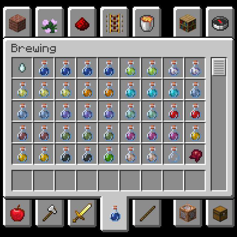 Скачать Old Creative Menu Restored — Minecraft Ресурспаки — MetaMods