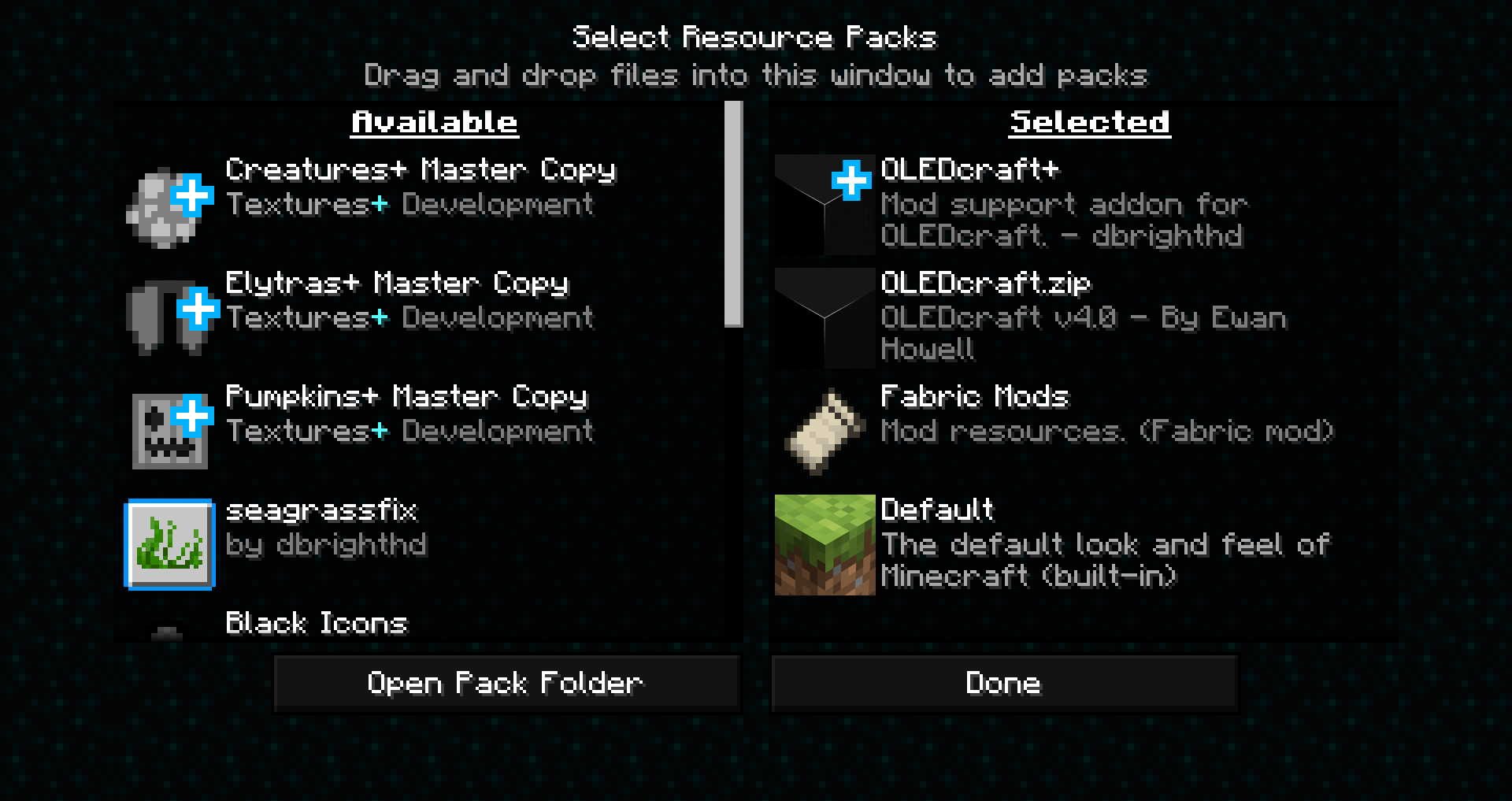 OLEDcraftPlus