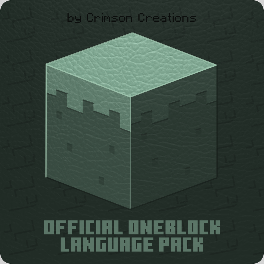 Oneblock Original: Language pack Addon