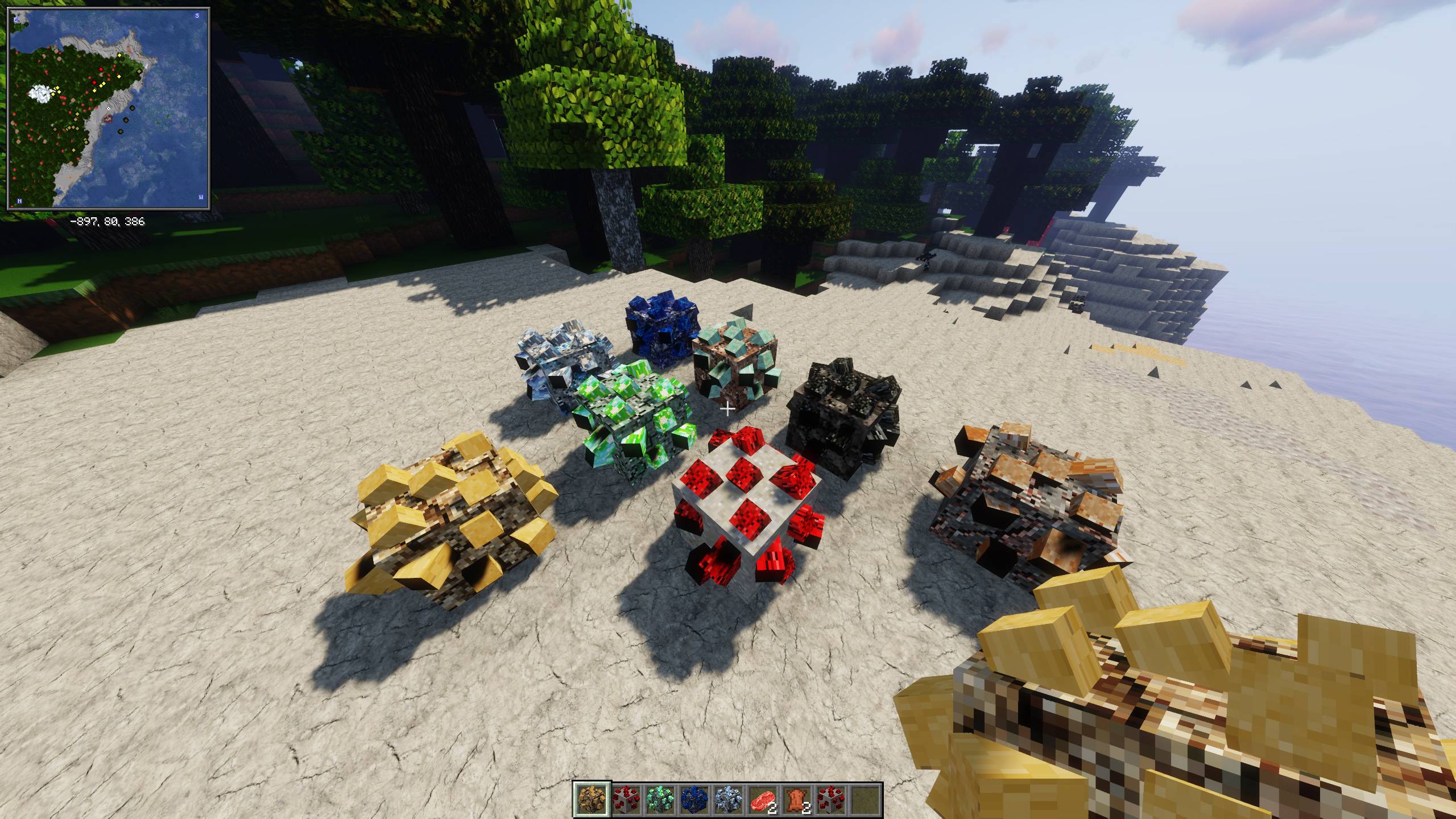 ORE 3d BLOCK texture LITE PACK