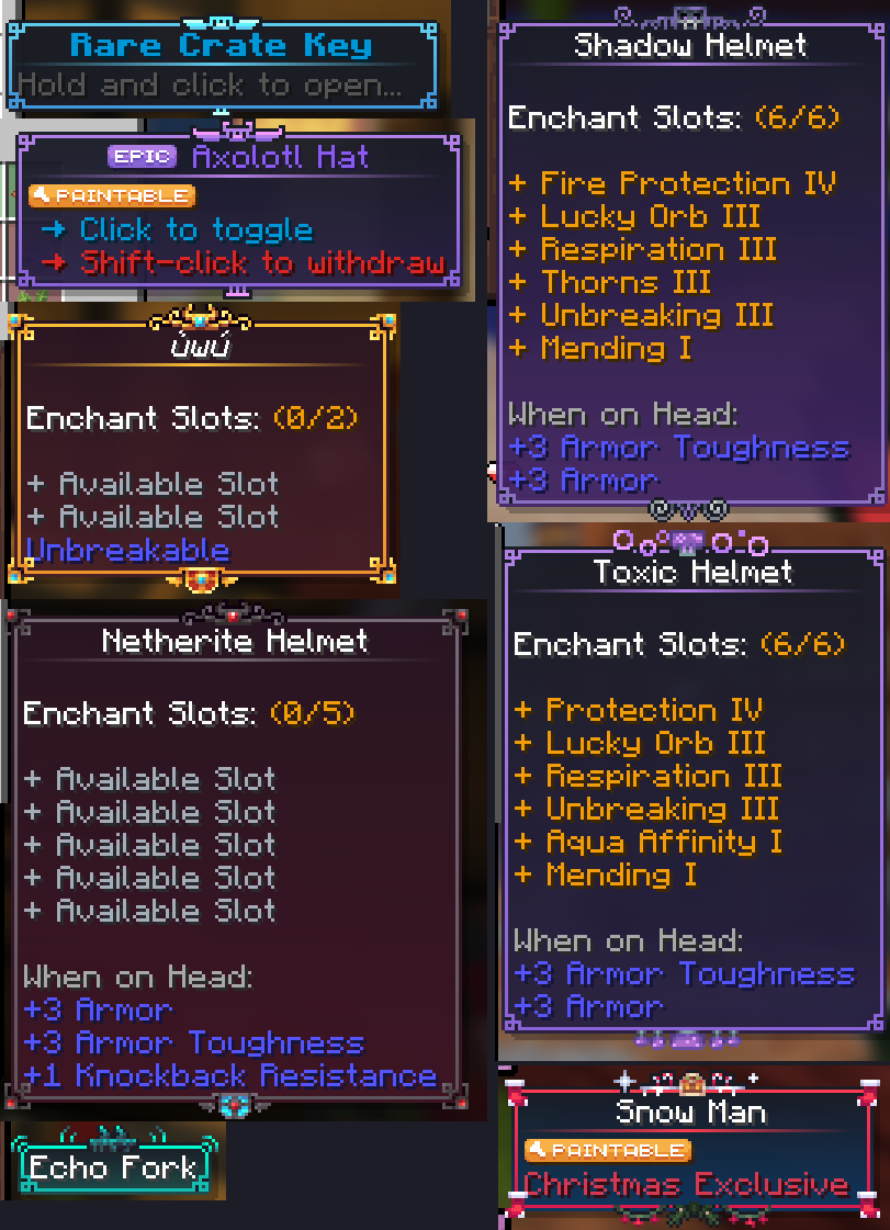 Origin Realms - Legendary Tooltips