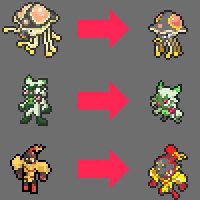 Pixelmon Reforged Gen 9 Better Sprites