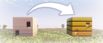 Plastic Bee Nest Retexture