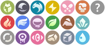 Pokémon Masters Type Icons (Pixelmon Reforged)