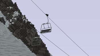 Poma arceau 4 chairlift