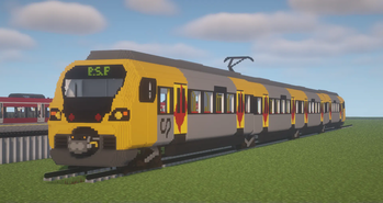 Porto's Commuter Train