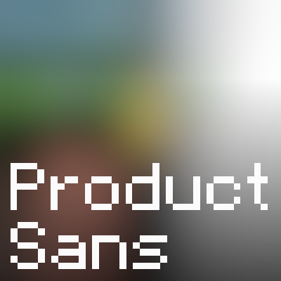 Product Sans Font