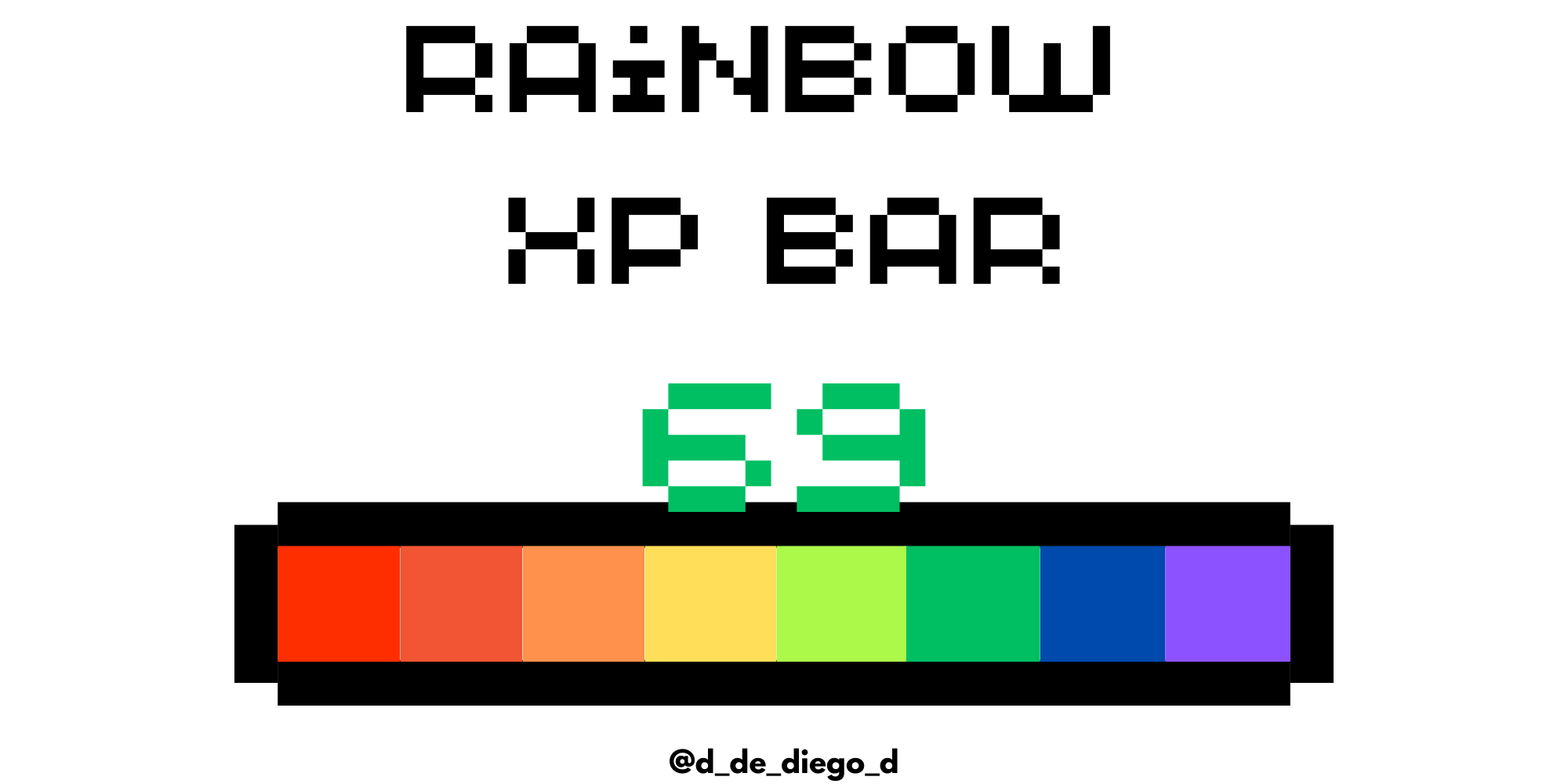 RAINBOW BAR XP