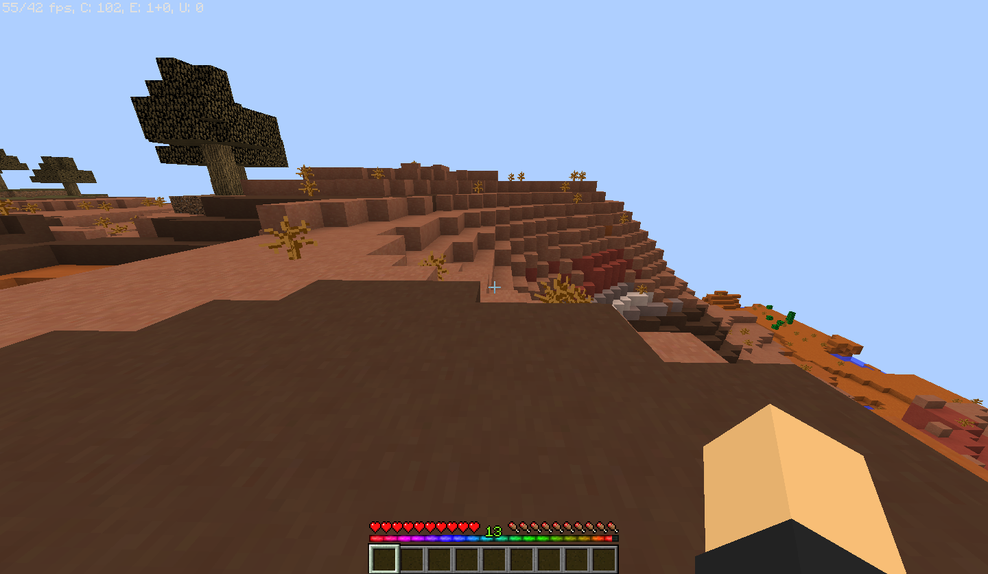 Rainbow XP bar and ping