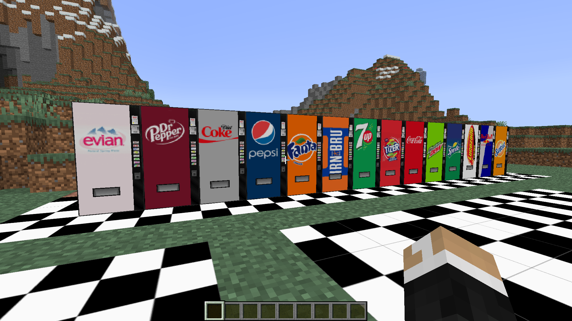 Real drinks Vending machine MEGAPACK (1.15+ including 1.20.4)