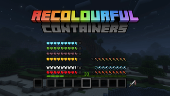Recolourful Containers GUI + HUD (DARK)