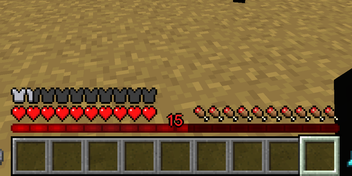 Red XP [Animated XP bar]
