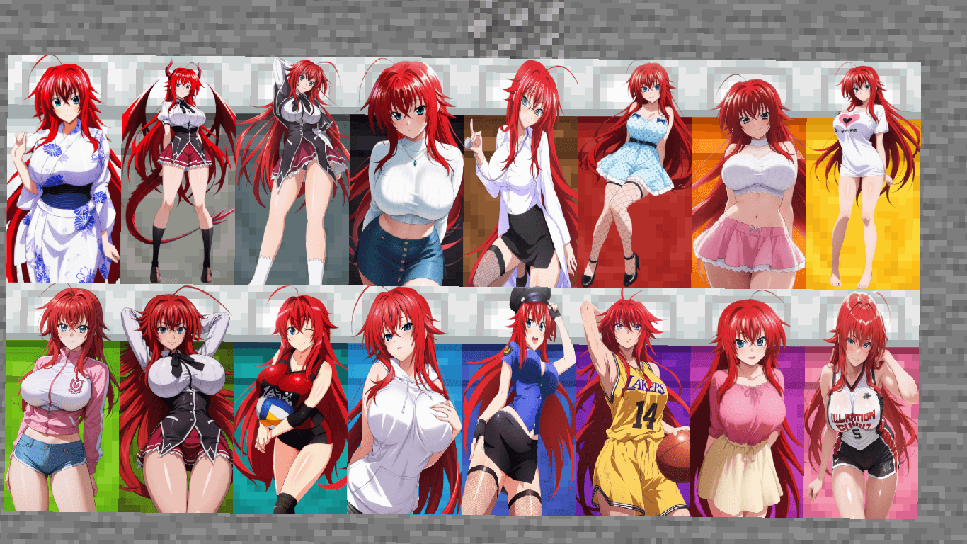 Rias Gremory beds (2)